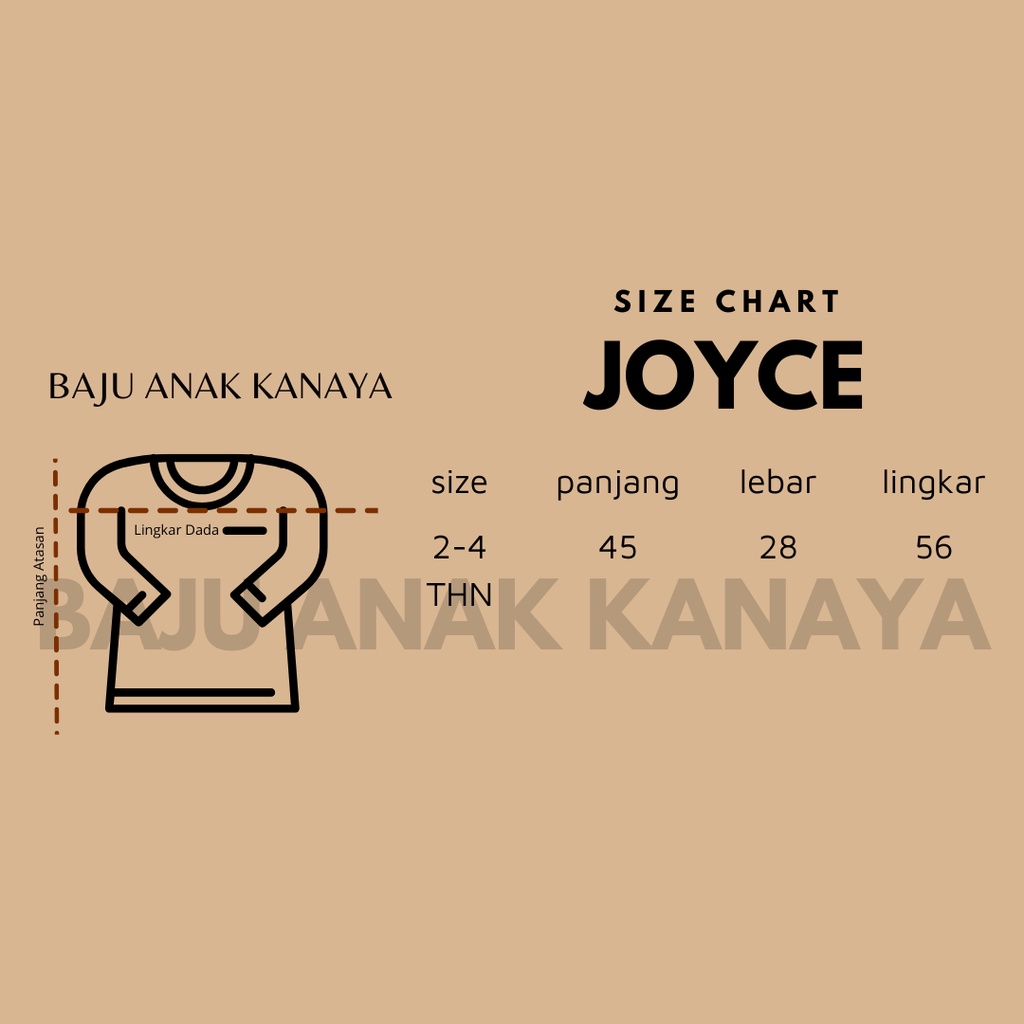 2-4TH KAOS KNIT ANAK JOYCE KAOS ANAK RAJUT PEREMPUAN