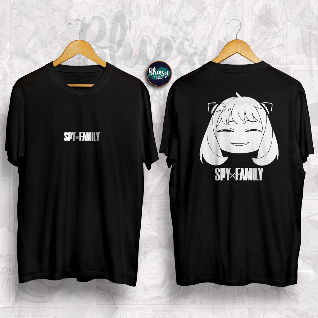 Kaos SPY X FAMILY ANYA FORGER DISTRO EDITION / BAJU ANYA FORGER SMILE YOR LOID