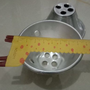 Cetakan Kue Bolu Kukus Brownies Tinggi Aluminium