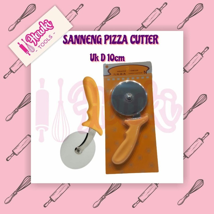 

[BISA COD] Sanneng Pemotong Pizza / Pizza Cutter Sn4233 DISKON