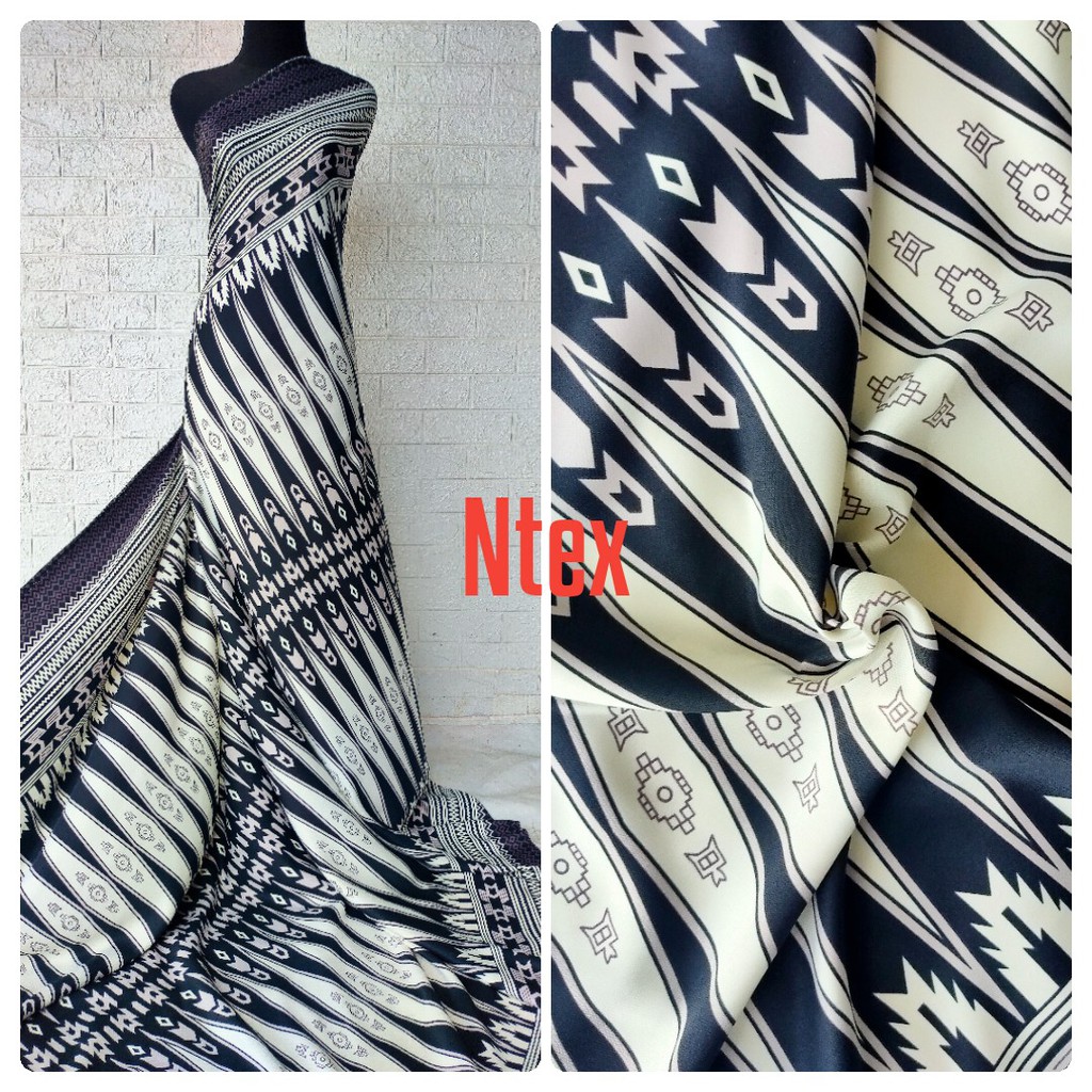 Kain Maxmara Motif Olivia harga per setengah meter