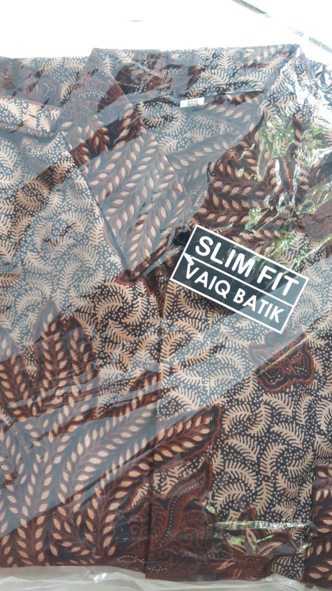 Kemeja Batik Slimfit Traditional Butik Top Brand //size Standar & Jumbo