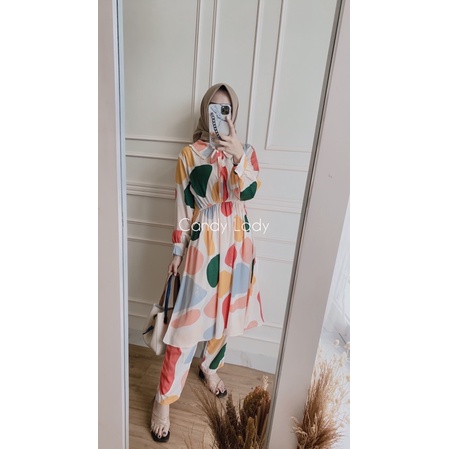 Series Peterpan Long Set-Crayon Cream