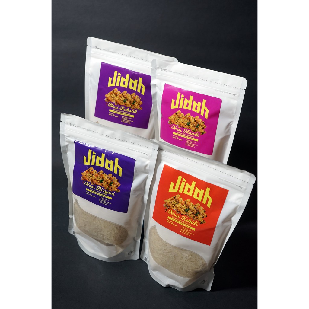 

Beras Basmati plus Bumbu Rempah Instan Kabsah Kebuli Briyani Mandhi 300 Gram