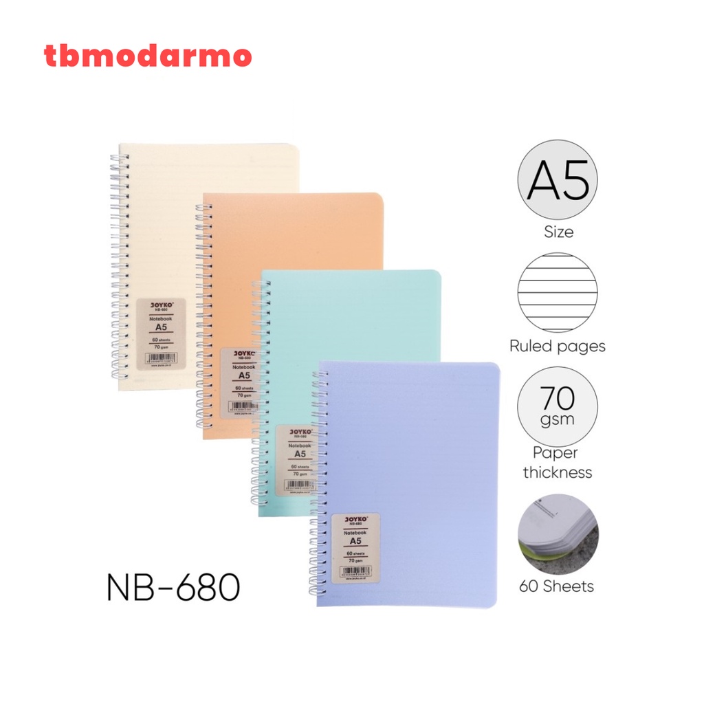 

TBMO NOTE BOOK JOYKO NB-680 A58