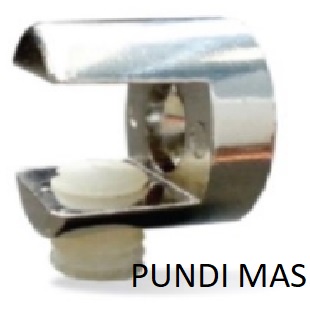Ambalan Jepit Kaca / Kaca ke Kayu Tembok Dinding / Ambalan Kaca F-004
