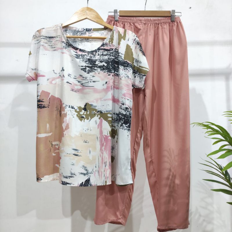 BABYDOLL RAYON PANJANG| BABYDOLL MURAH | BAJU RUMAHAN-Panjang 27