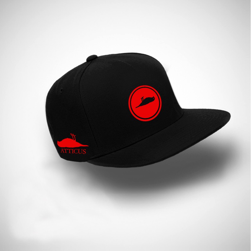 Indah Clothing Topi Snapback ATTICUS Circel Red Premium