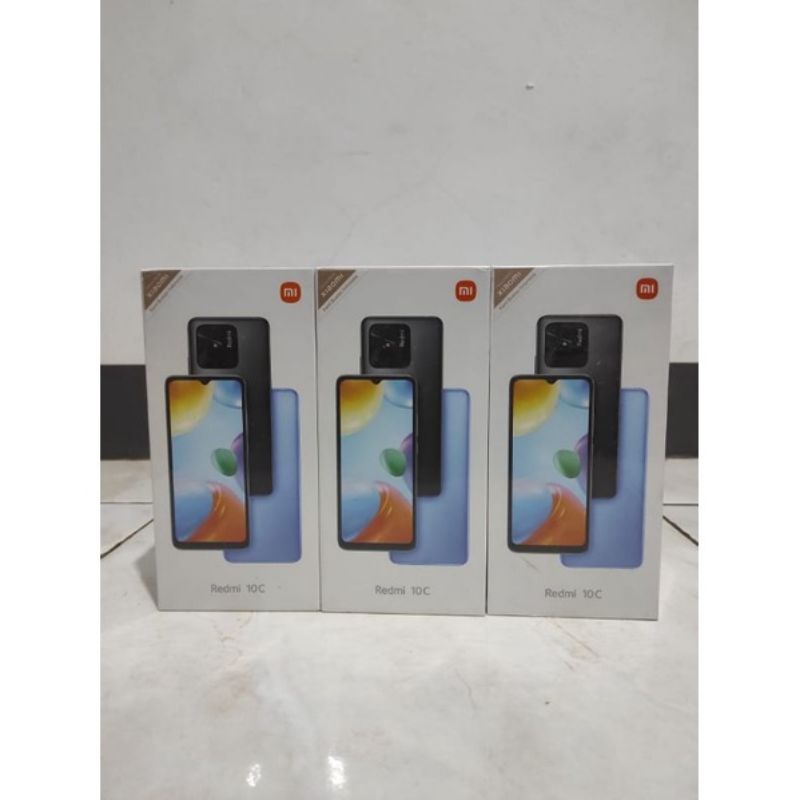 XIAOMI REDMI 10C RAM 4/64GB garansi resmi