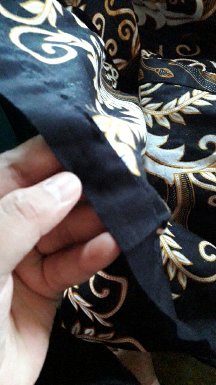 Kemeja Batik Pria Jumbo Big Size 4l-5l Lengan Panjang Atasan Baju Batik Pria Ukuran Besar Dhl-lm