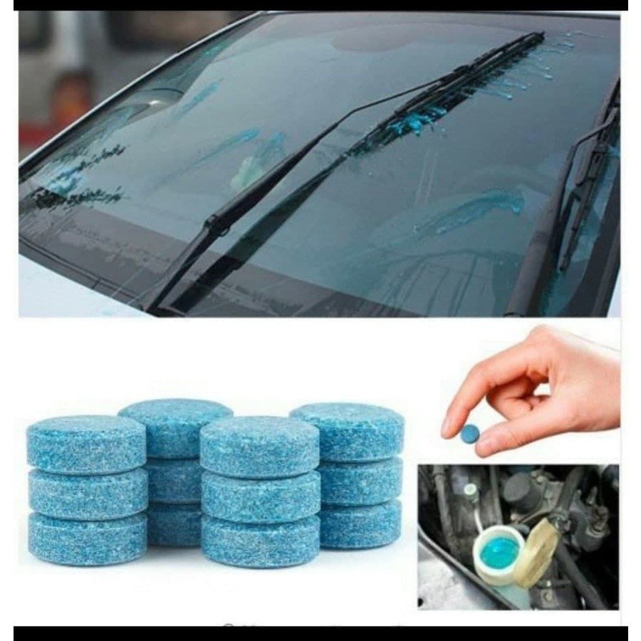 KAPSUL/TABLET BLUESWEEP PEMBERSIH WIPER KACA MOBIL ISI 25 ss