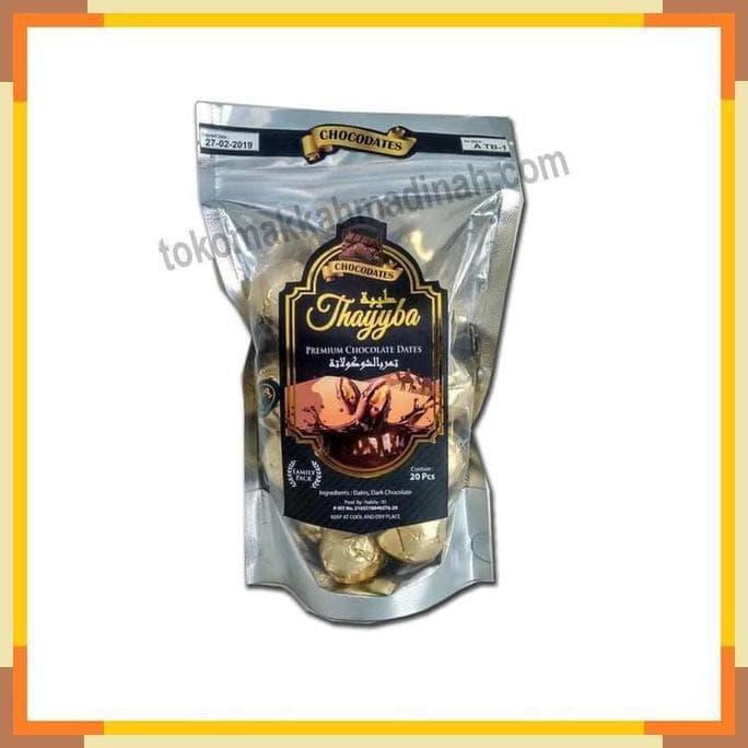 

Produk Unggulan Coklat Kurma Premium Thayyba Isi 20 Oleh Oleh Umroh Dan Haji