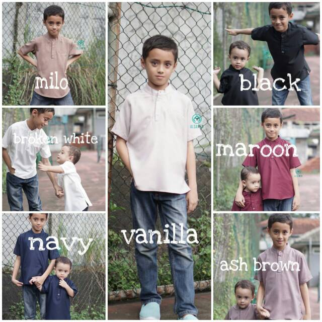 UTSMAN KIDS by ALSA MEN from Hijab Alsa