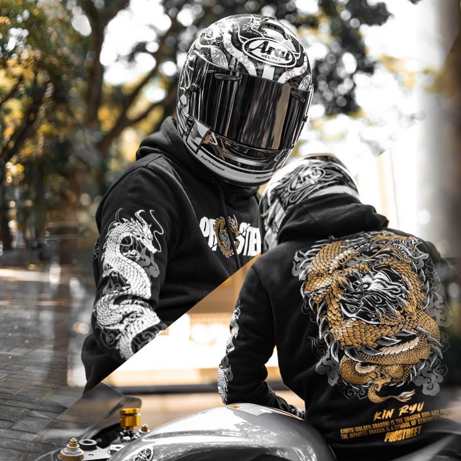 PROSTREET KIN RYU DRAGON NAGA SUNMORI Jaket Hoodie Sweater