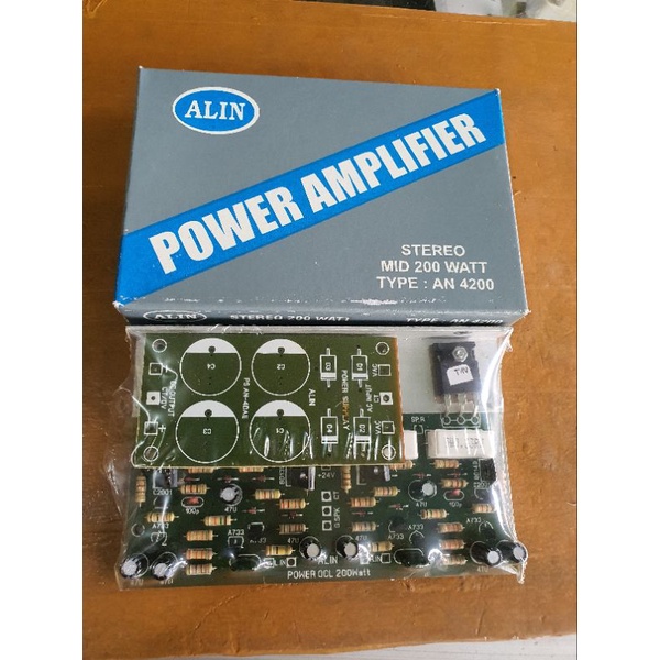 POWER AMPLIFIER STEREO 200W ALIN TYPE AN-4200