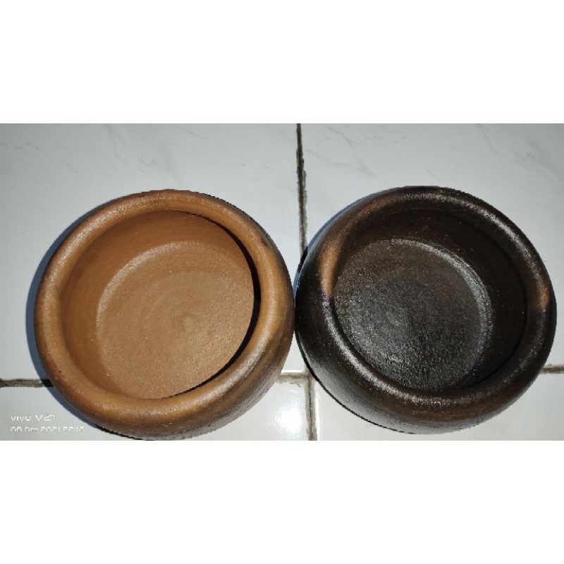 tempat makan gerabah/cuwo uk.14cm