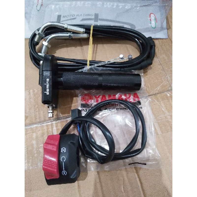 GAS SPONTAN+SAKLAR STARTER XABRE VIXION SATRIA SONIC R15 R25 NINJA CBR CB