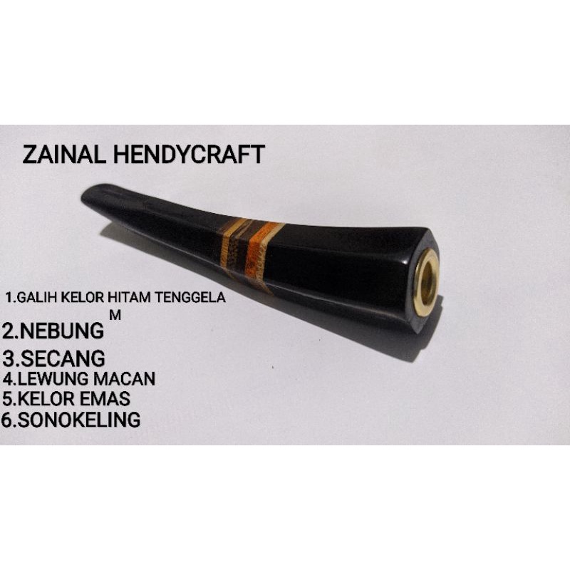 Pipa Rokok Once Kombinasi Berbagai Kayu Bertuah
