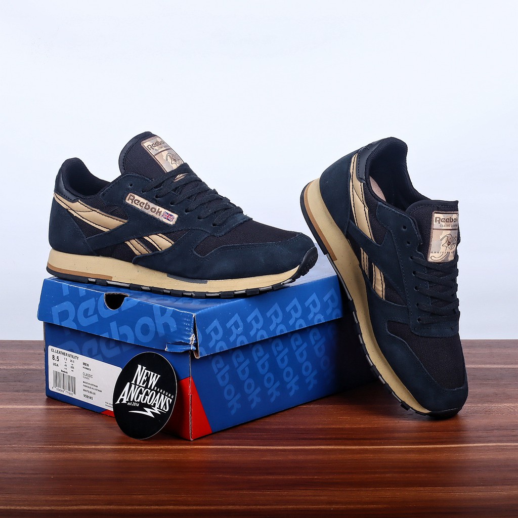 reebok classic blue suede