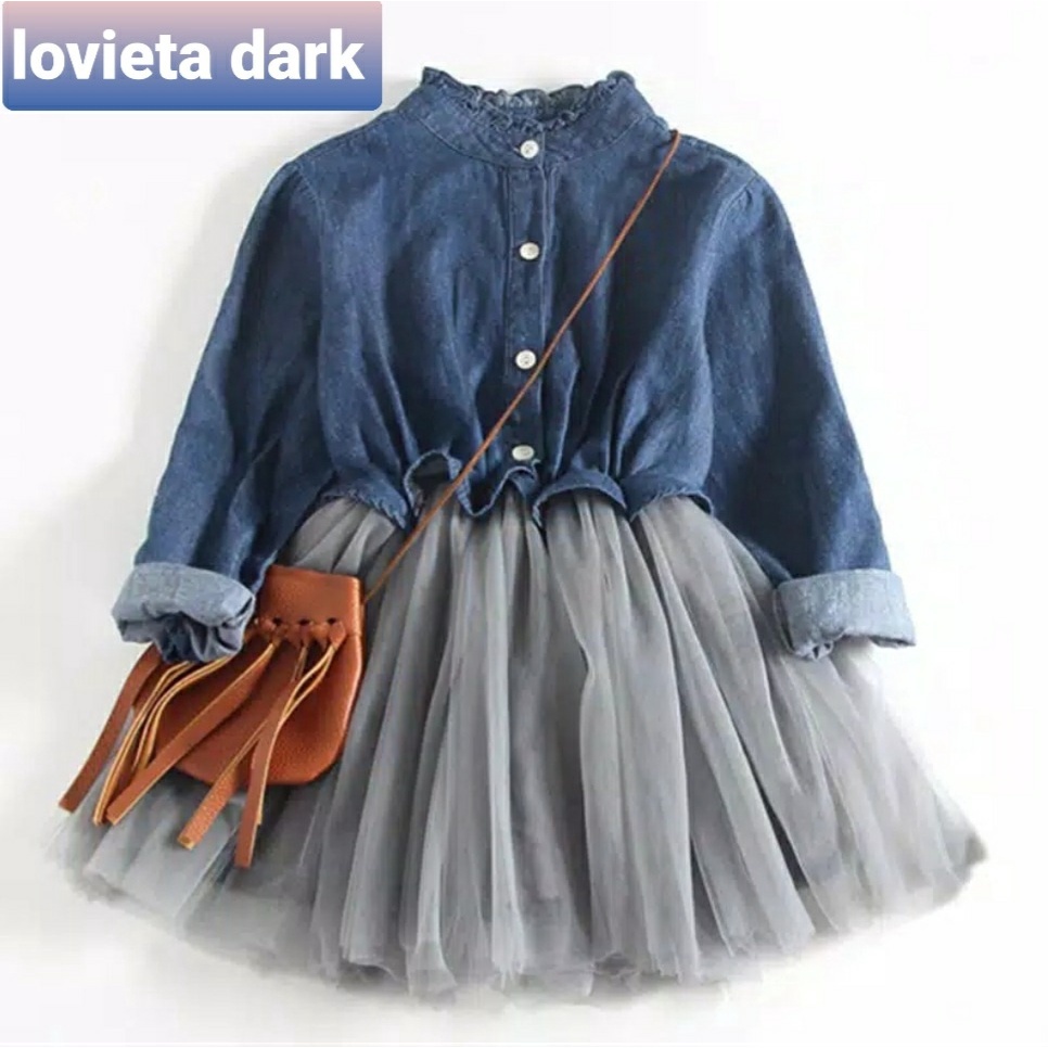 [RXFK] Dress Anak Perempuan / Casual Dress / Dress Anak Murah / Dress / Baju Dres Anak Model Baru