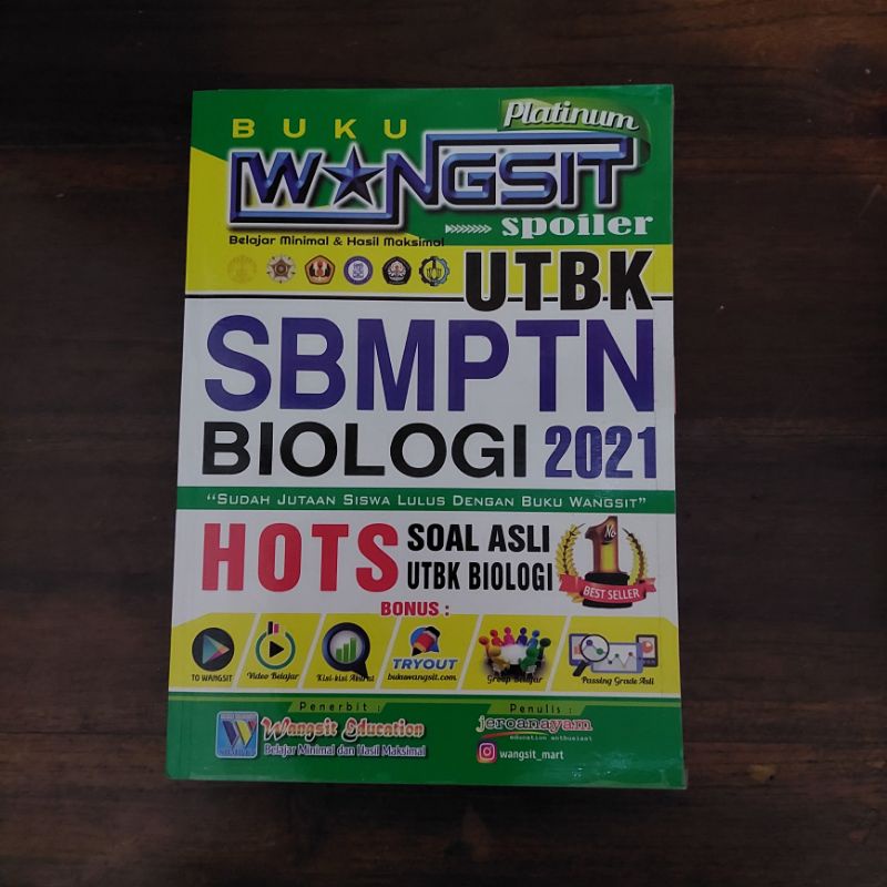 [PRELOVED] BIOLOGI WANGSIT PLATINUM SAINTEK 2021 BY JEROANAYAM