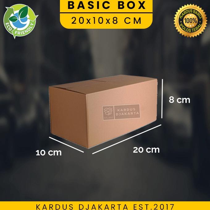 

KARDUS|KOTAK|KARTON BOX POLOS 20x10x8 MURAH