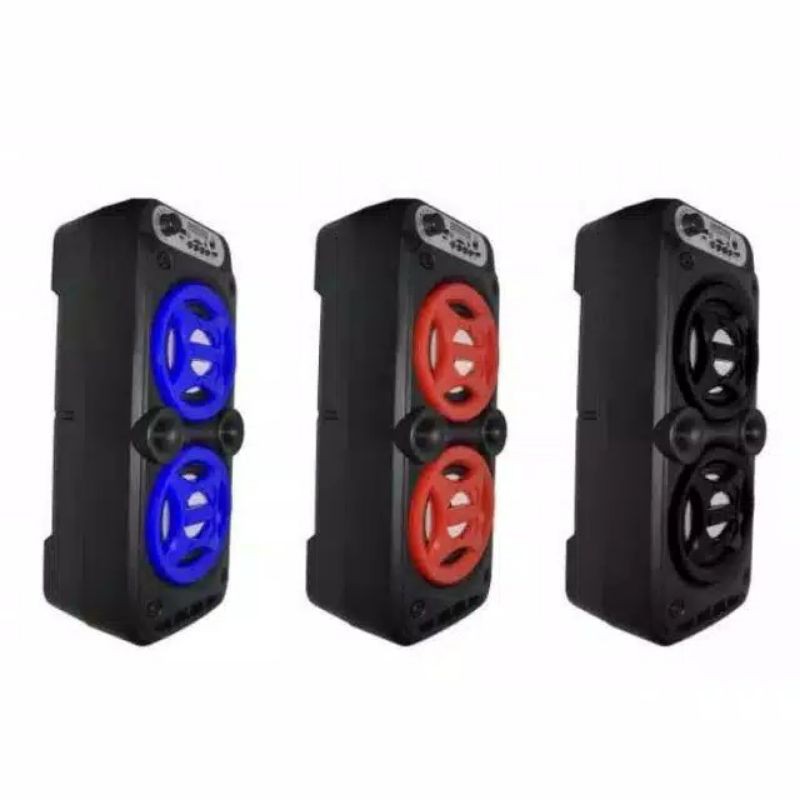MM01 - Speaker Bluetooth salon SK 32 LED + Mic Karaoke / Speaker Salon Karaoke mini j sk 32 bass