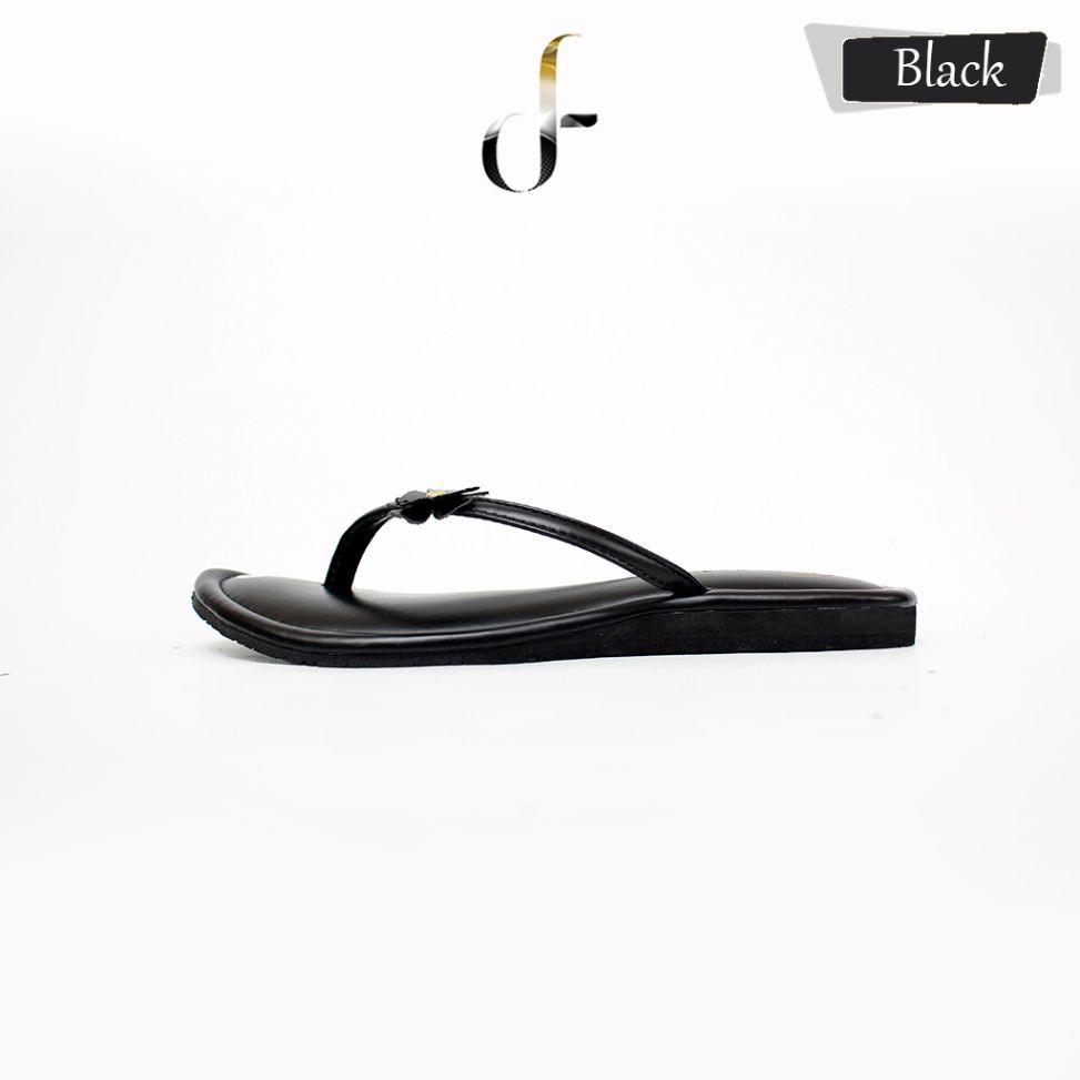 FARADELA Sandal Jepit Wanita F07-01.1-Hitam