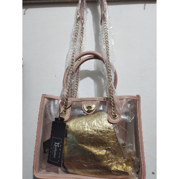 Bellezza transparant bag