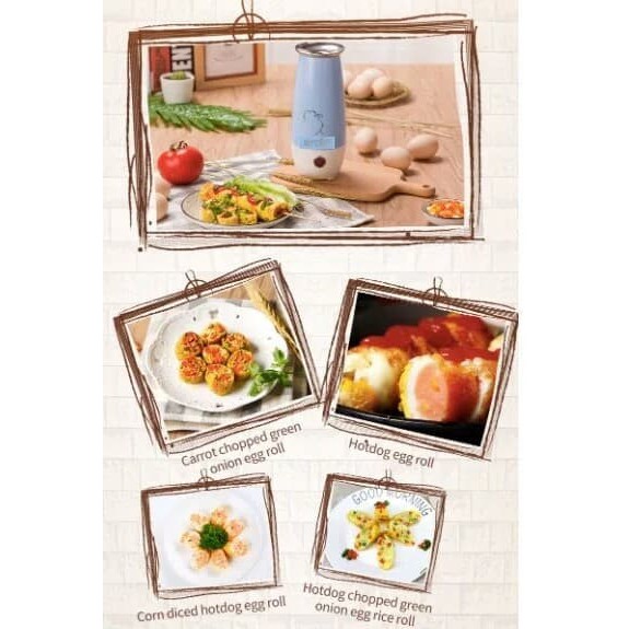 Dijual Egg roll Maker Mesin Sostel Mesin Sosis Telor Alat sosis telur gulung Berkualitas