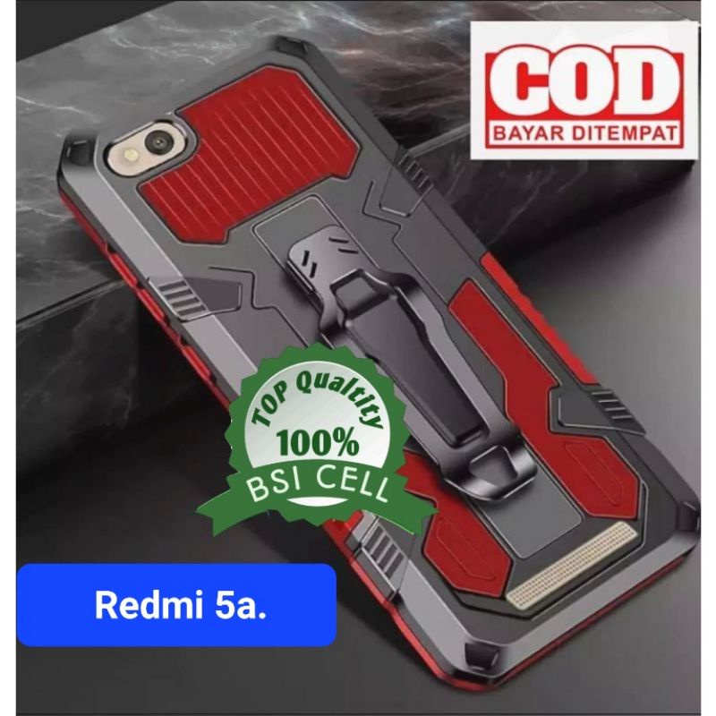 XIAOMI REDMI 5A CASING STANDING BACK KLIP HARD CASE HP ROBOT NEW COVER