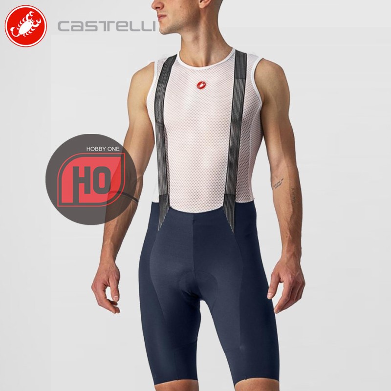 CASTELLI FREE AERO RC BIBSHORT MEN SAVILE BLUE - Bib Short