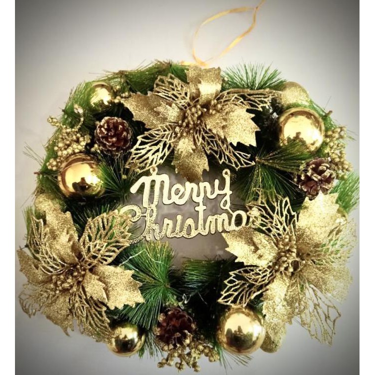 Mistletoe / Gantungan Pintu Natal / Hiasan atau Dekorasi Natal Rumah