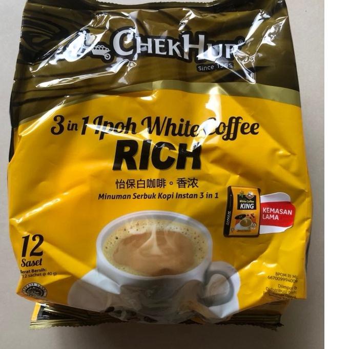 

Cuci Gudang--Chekhup White Coffee King/ Chek Hup King/ Instant Coffee 480g