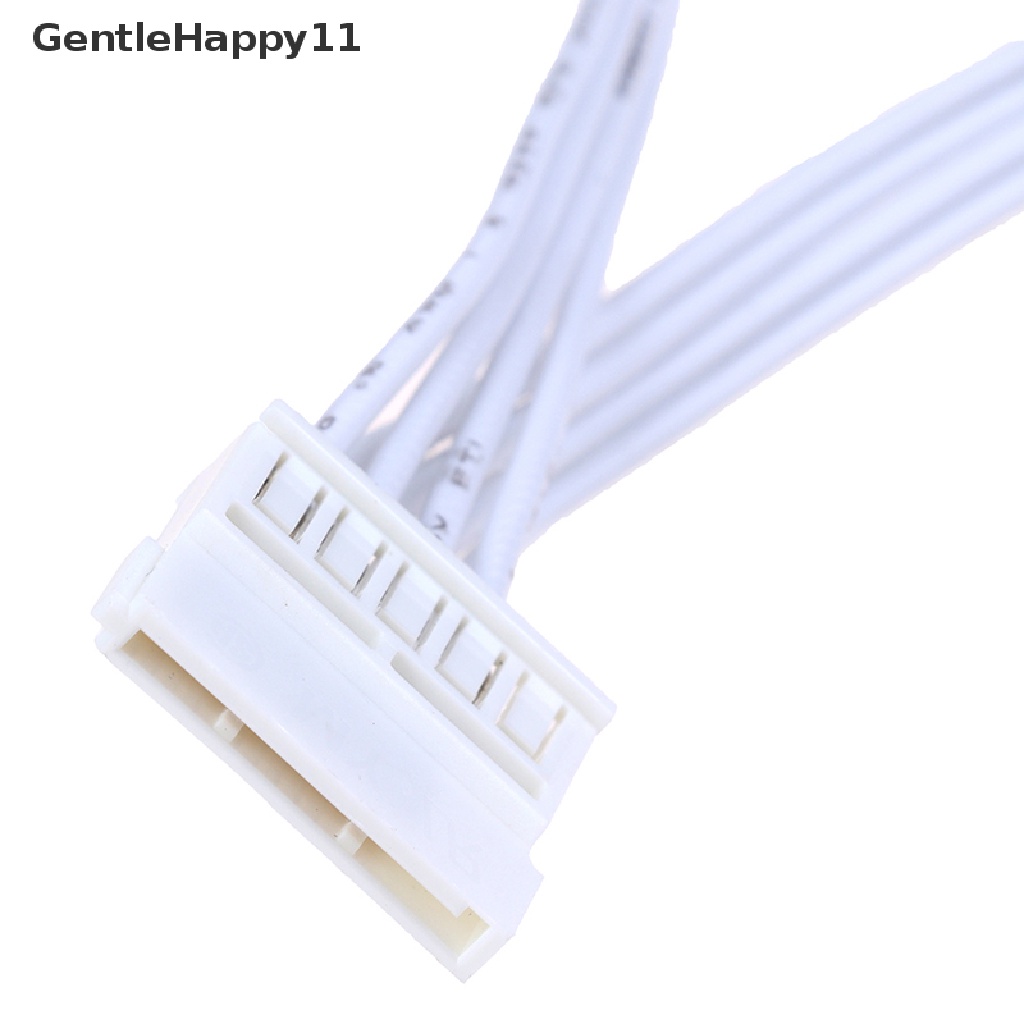 Gentlehappy Kabel Power Adapter Splitter IDE Molex 4Pin Ke SATA 1 Ke 5 Untuk Hard Disk