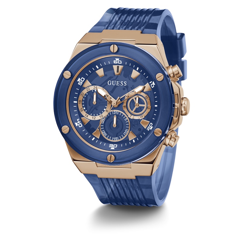 Guess Gents Watch Blue POSEIDON - GW0425G3