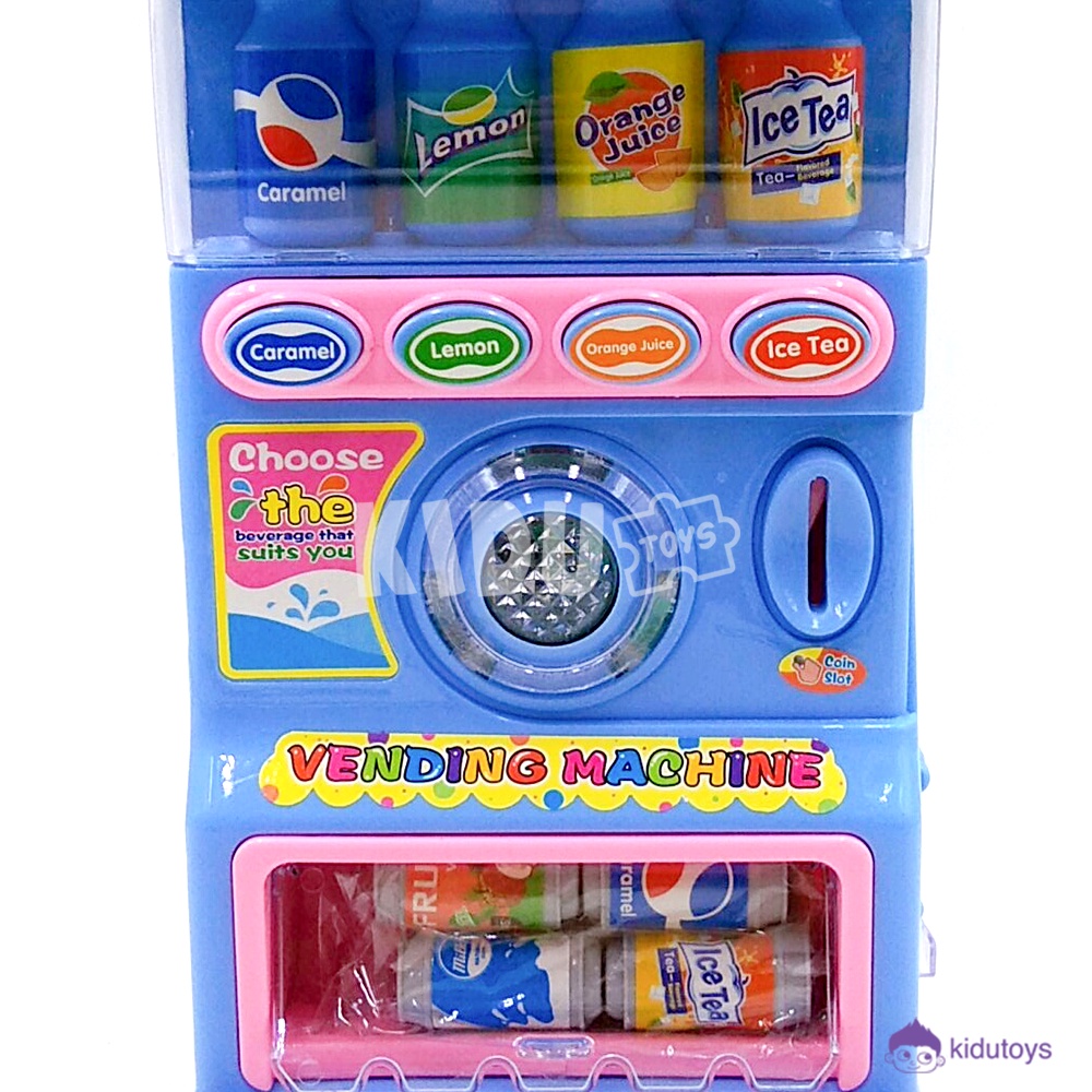 Mainan Anak Mesin Minum Otomatis / Vending Machine Kidu Toys