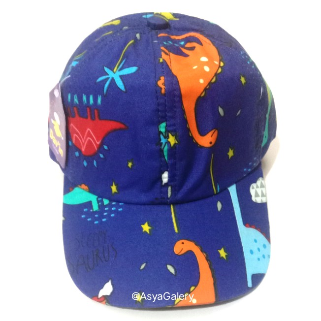 TOPI ANAK KARAKTER DINOSAURUS/TOPI DINO ANAK MURAH/TOPI ANAK DINO-3