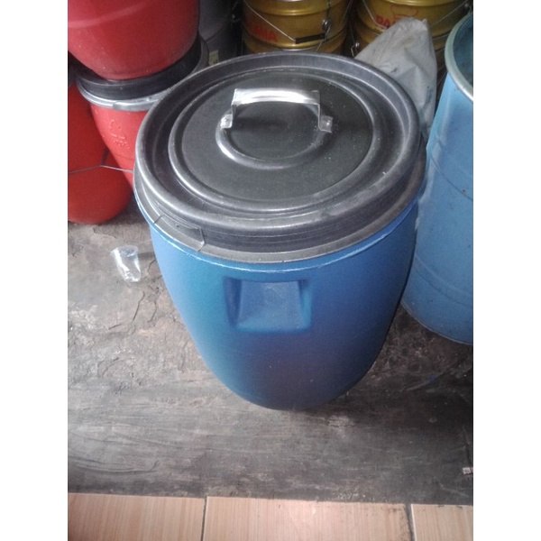 tong plastik 60 liter baru lokal