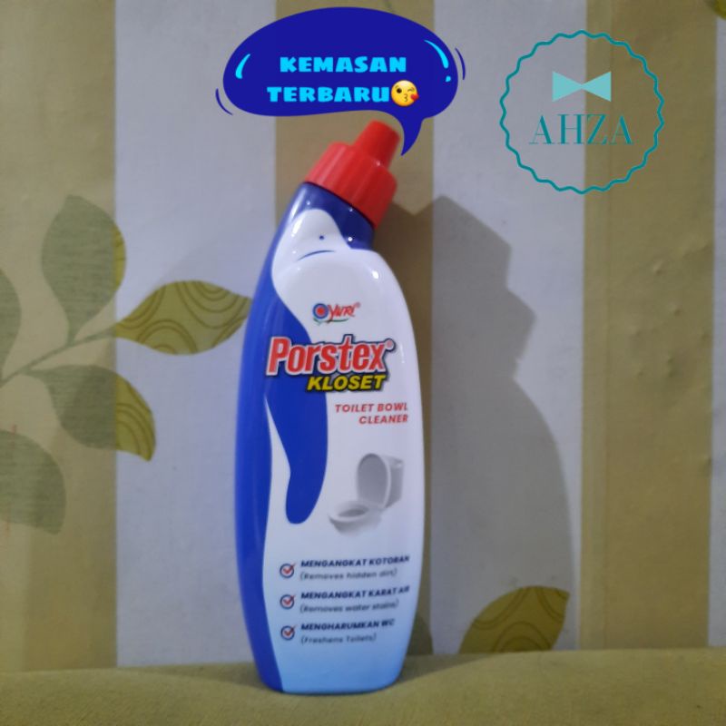 AHZA YURI PORSTEX PEMBERSIH CLOSET WC 500ML