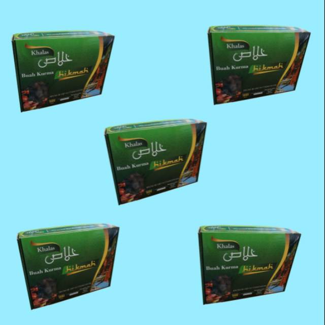 

Kurma Kholas Hikmah 5 pcs