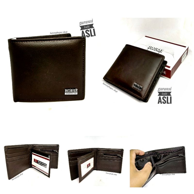 dompet kulit asli pria Import original imperial horse ukuran standar