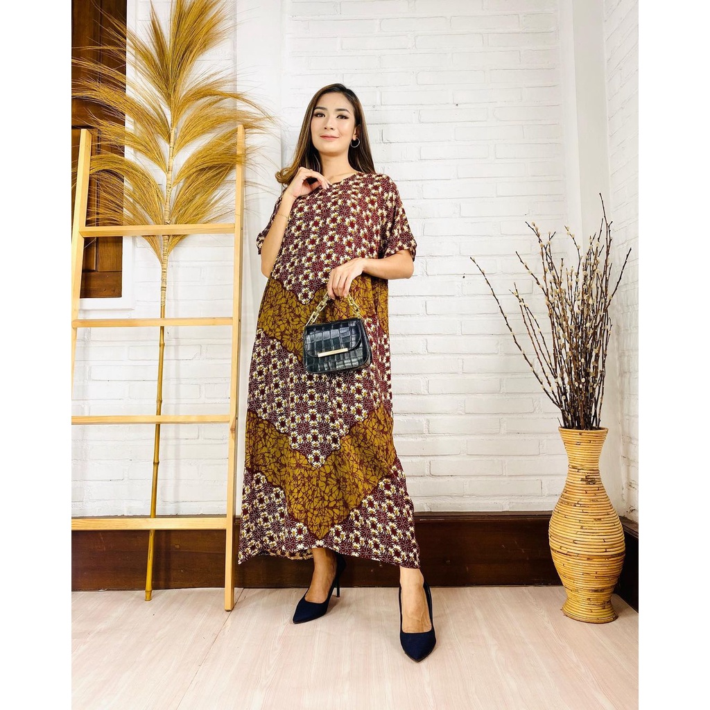 Daster Batik Murah Baju Tidur Batik Murah Adem Nyaman Daster Batik Pekalongan Daster Yukensi-Kalawong-HC