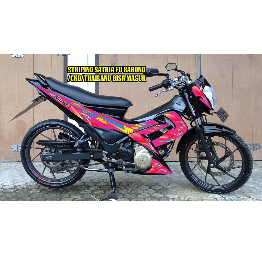 Variasi Sticker Motor - Sticker Motor Suzuki Satria FU Barong