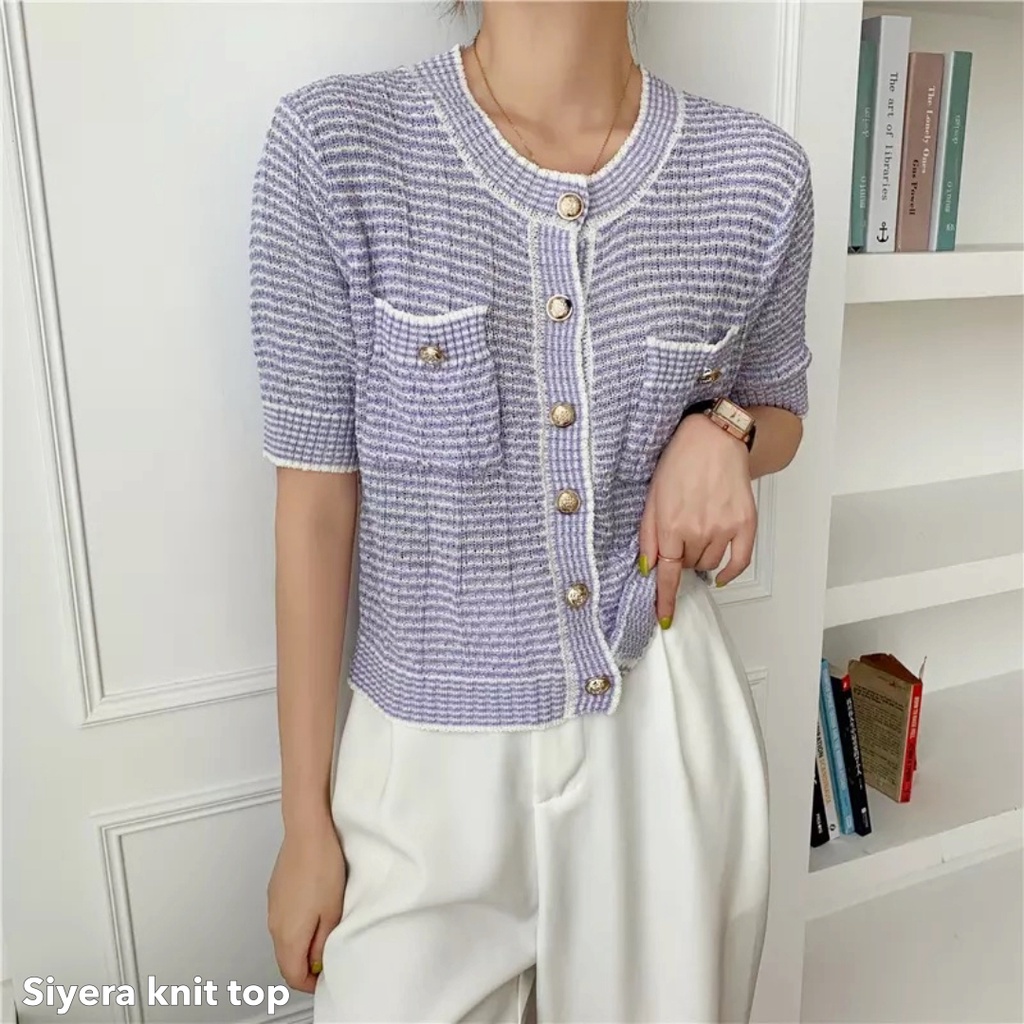 Siyera knit top -Thejanclothes