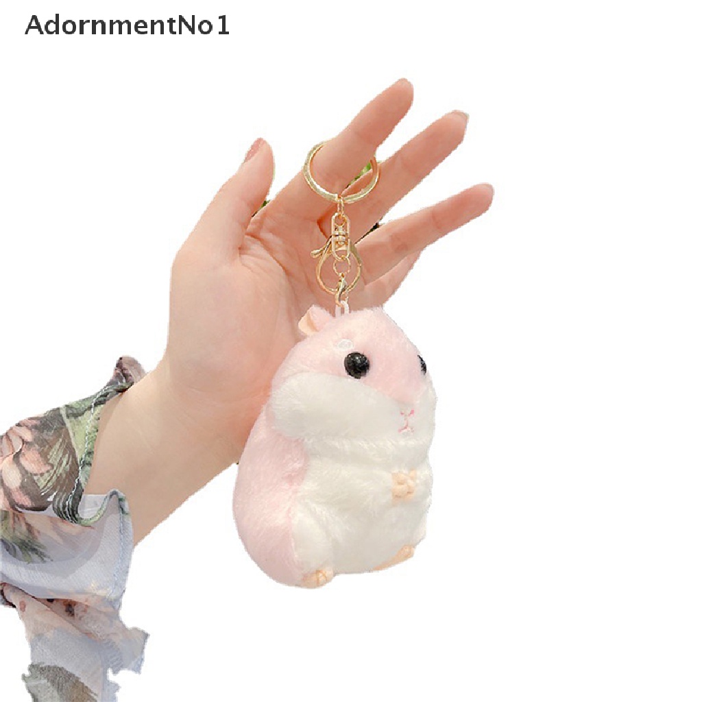 (AdornmentNo1) Gantungan Kunci Boneka hamster Bahan plush