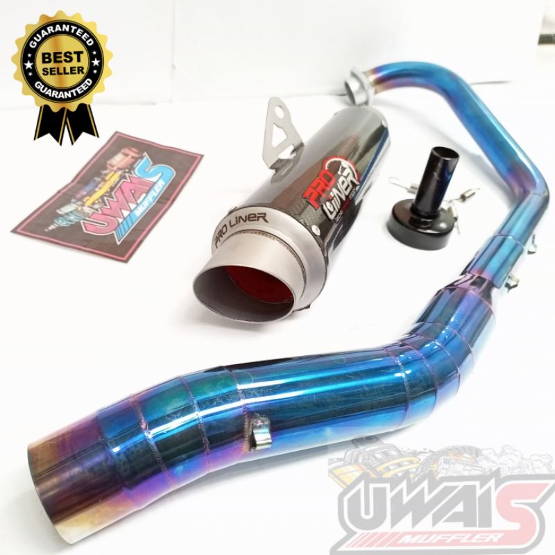 KNALPOT PROLINER LONG VIXION R15 GSX SATRIA FU SONIC SUPRA GTR CBR150R CB150R GSX BYSON TIGER VERZA 