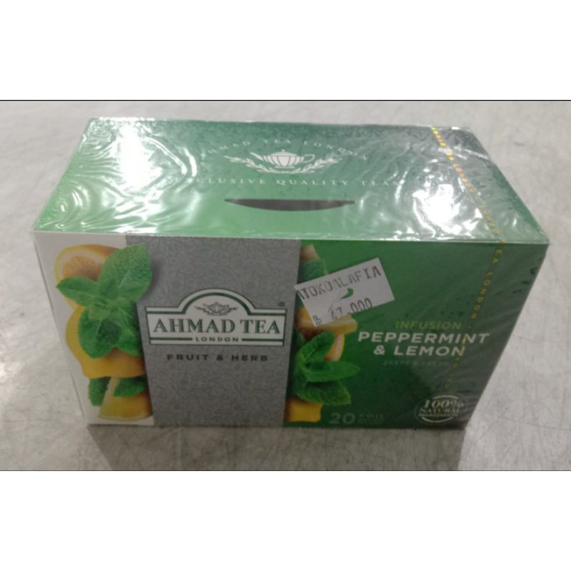 

Teh Ahmad Tea London Infusion Peppermint & Lemon 20 bags