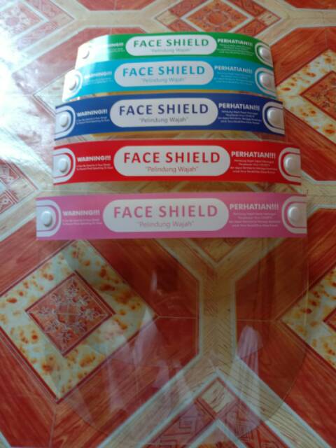 Face shield anak / pelindung wajah anak / mika pelindung viru s