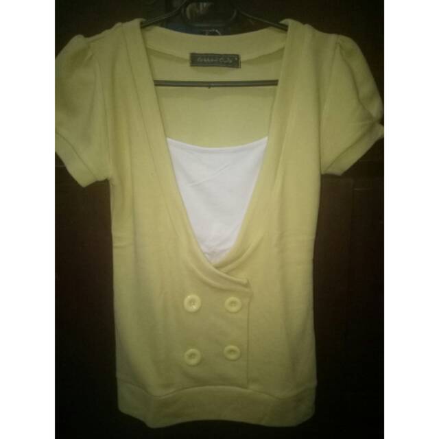 Atasan Kuning Mustard